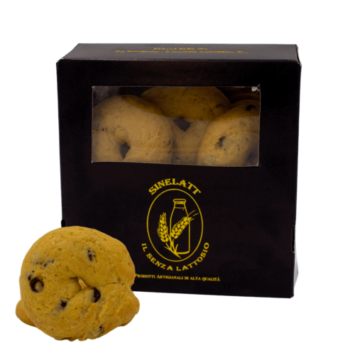 Biscotti Artigianali Gocce di Cioccolato Senza Lattosio